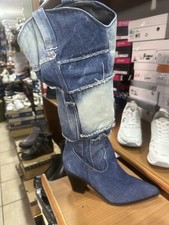 stivali donna vero Jeans 