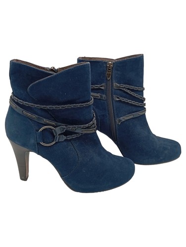 Tamaris stivaletti donna blu - tamaris,