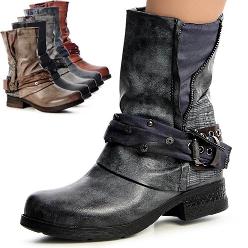 Stivaletti donna biker worker - biker,
