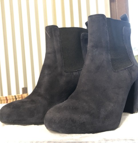 Stivaletti camoscio blu - di,