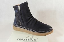 Manitu Stivaletti Donna Blu In